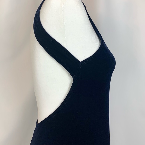 Laundry by Shelli Segal Blue Velvet Dress Bodycon - Picture 4 of 8